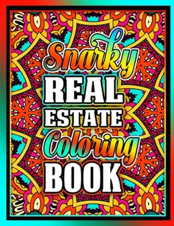 snarky real estate coloring book inspirational swear word adult colouring pages with stress relaxing designs