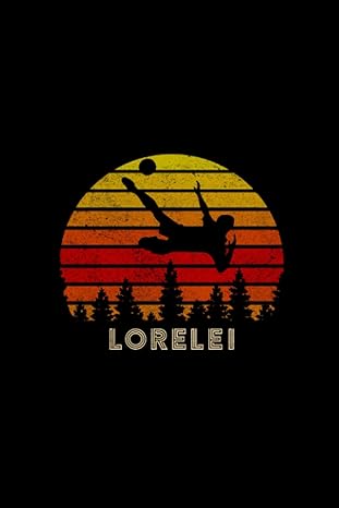 lorelei name gift personalized football notebook planner checklist journal for soccer sport lovers a5 gym