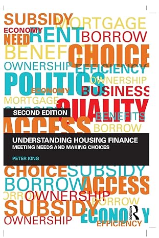 understanding housing finance 2nd edition peter king 0415432952, 978-0415432955