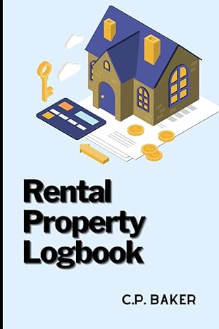rental property logbook rental ledger book rental property management book for landlords rental bookkeeping