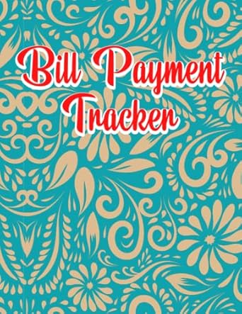 bill payment tracker monthly bill payment tracker book with income ledger payment planner book home bill