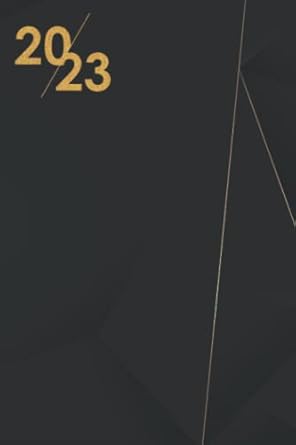 2023 agenda giornaliera orario 7 23 planner mensile e conteggio giorni blackandgold 1st edition alli galli