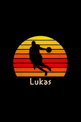 lukas name gift personalized basketball notebook planner to do list journal for sport lovers high performance