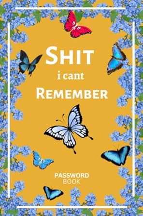 beautiful password book email addresses usernames and internet password notebook easy to use personal