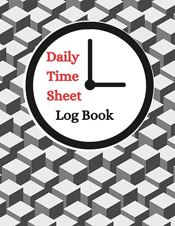 daily time sheet log book 1st edition faissel rhonam b0cm7zprnt