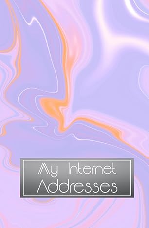 my internet addresses password log book with alphabetized pages pocket size 1st edition sv ganchev