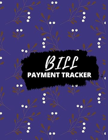 bill payment tracker monthly bill checklist bill tracker planner bill payment planner 1st edition i booky