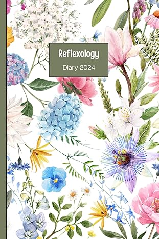 reflexology diary 2024 a lovely week to view planner ideally sized animal sitters diary is in a large print