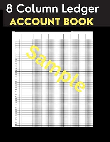 8 column ledger account book 120 pages a4 record keeping for small businesses 1st edition canvas retirement