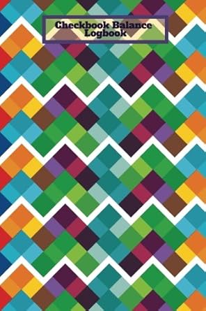 checkbook balance logbook 6 column personal checking account payment record tracking log book track and