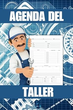 registro de reparaciones cuaderno de reparaciones del mecanico libro de intervenciones del taller agenda de