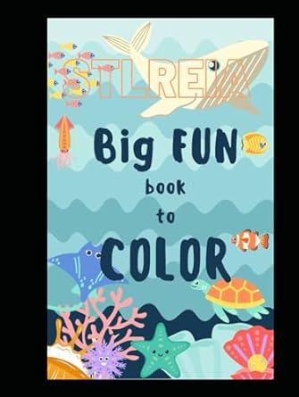 stlreia big fun book to color new edition john lee b0csbc22h7, 979-8875938177