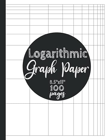 logarithmic graph paper x axis linear / y axis 1 cycles / logarithmic graph paper ideal for student and