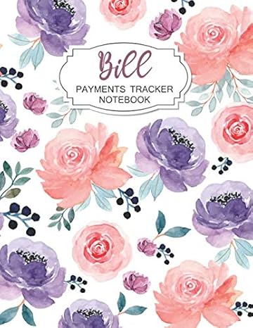 bill payments tracker notebook monthly bill payment checklist personal debt log book organizer bill payments