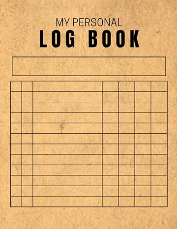 my personal multipurpose log book large size 7 columns to track phone call bill payment daily orders income