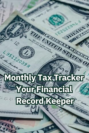 monthly tax tracker your financial record keeper achieve your financial goals with monthly tax planning 1st