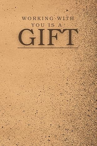 appreciative notebook journal great gifts for coworkers leaving retiring or celebrating milestones gag