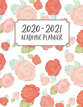 academic planner 2020 2021 academic year july 2020 june 2021 7 subject weekly student planner + monthly