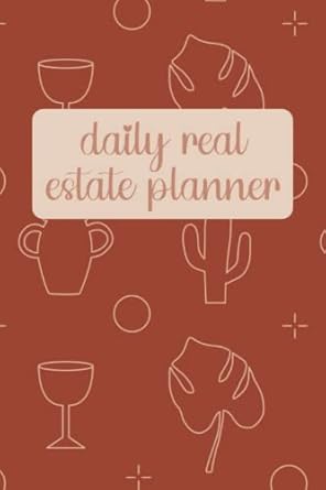 daily real estate planner accountability and tracking for agents 1st edition randi michelle 979-8419054738