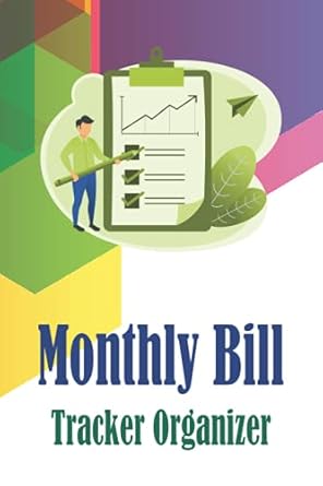 monthly bill tracker organizer simple monthly bill payments tracker 1st edition alexandre villanueva crespo