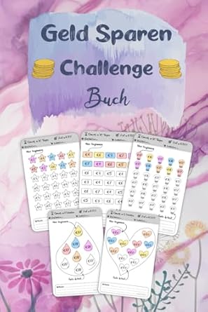 geld sparen challenge buch ein unterhaltsames und praktisches geldspar herausforderungsbuch mit einer