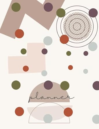 my weekly planner for 2023 2024 8 5 by 11 inches aesthetic notebook for self organization 1st edition