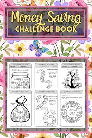 your ultimate money saving challenge book 110 pages of simple and interactive money saving challenges from $7