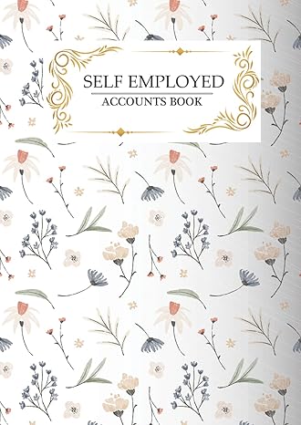 self employed accounts book record income and expenses ledger notebook simple bookkeeping account book for