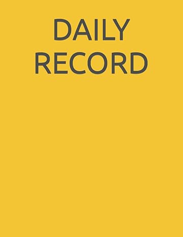 daily record 1st edition dr sheila t hodge ph d b09v3rhyhk, 979-8430876128