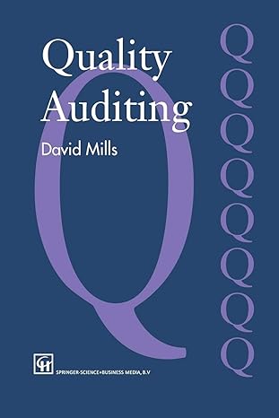 quality auditing 1993rd edition j mills 9401043000, 978-9401043007
