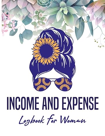 income and expense log book for woman daily income and expense log organizer for women to track small