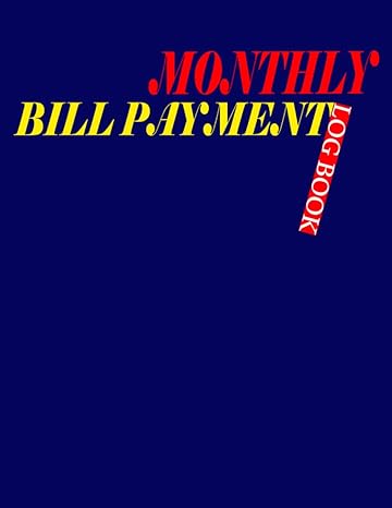 monthly bill payment log book accounting book debt payoff planner monthly bill organizer bill organizer