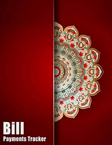 bill payments tracker simple red monthly bill payment checklist organizer and debt tracker keeper log book