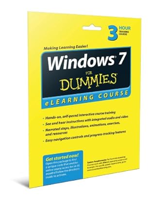 windows 7 for dummies elearning course access code card 1st edition jennifer fulton b00cnlcdfe