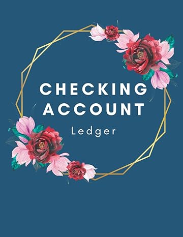 checking account ledger jumbo large print checkbook register easy to read and simple for seniors elderly