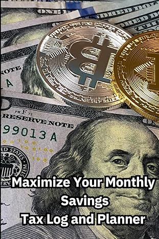 maximize your monthly savings tax log and planner achieve your financial goals with monthly tax planning 1st