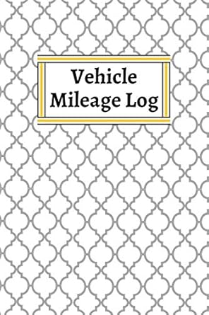 vehicle mileage log auto mileage log book for taxes mileage log for business or personal expense book