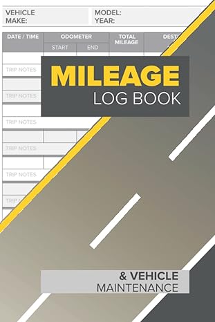 mileage log book vehicle mileage expenses tracker 1st edition red octopus publishing 979-8422939633