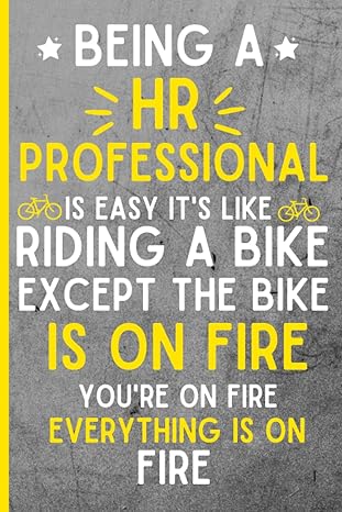 being a hr professional is easy notebook funny hr professional for women journal appreciation for office