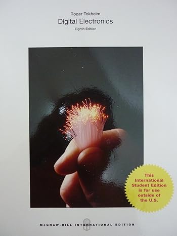 digital electronics principles and applications 8th edition roger l tokheim 1259060926, 978-1259060922