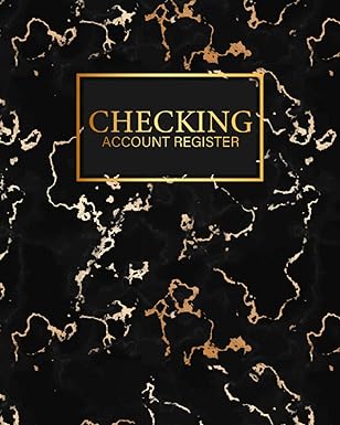 checking account register simple checking account ledger check and debit card register 1st edition oquillas