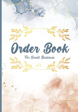 order book for small business a5 small business order book a5 daily sales log book for small business order