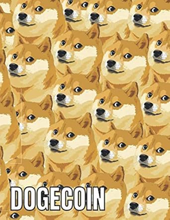 dogecoin blank lined notebook journal doge 8 5x11 journal diary notebook 1st edition fresh designs