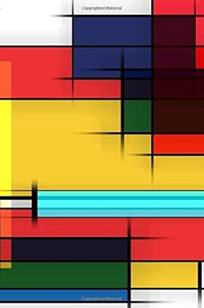 notebook rectangle colour square patterns repeat structure colourful 1st edition wild pages press