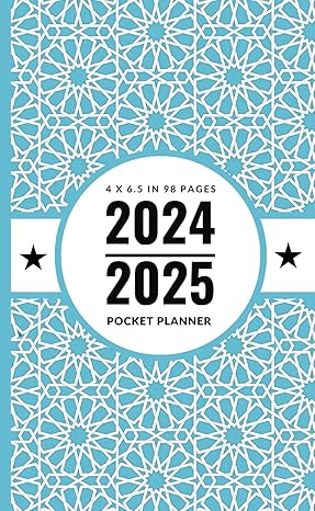 pocket planner 2024 2025 2 year pocket calendar january 2024 to december 2025/24 months monthly planning from