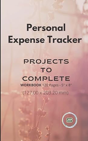 personal expense tracker 1st edition antonio straughn b0bfv41gd2