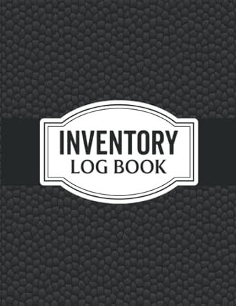 inventory log book large and simple inventory book for small business home and personal inventory log sheets