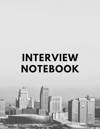 interview notebook guided candidate interview notes tracker elegant recruitment book brilliant everyday