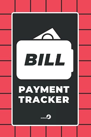 bill payment tracker monthly finances notebook and ledger help keeping your home budget in order personal
