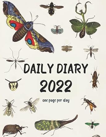 daily diary 2022 one page per day 2022 daily planner 8 5 x 11 large 2022 daily planner 1st edition nika